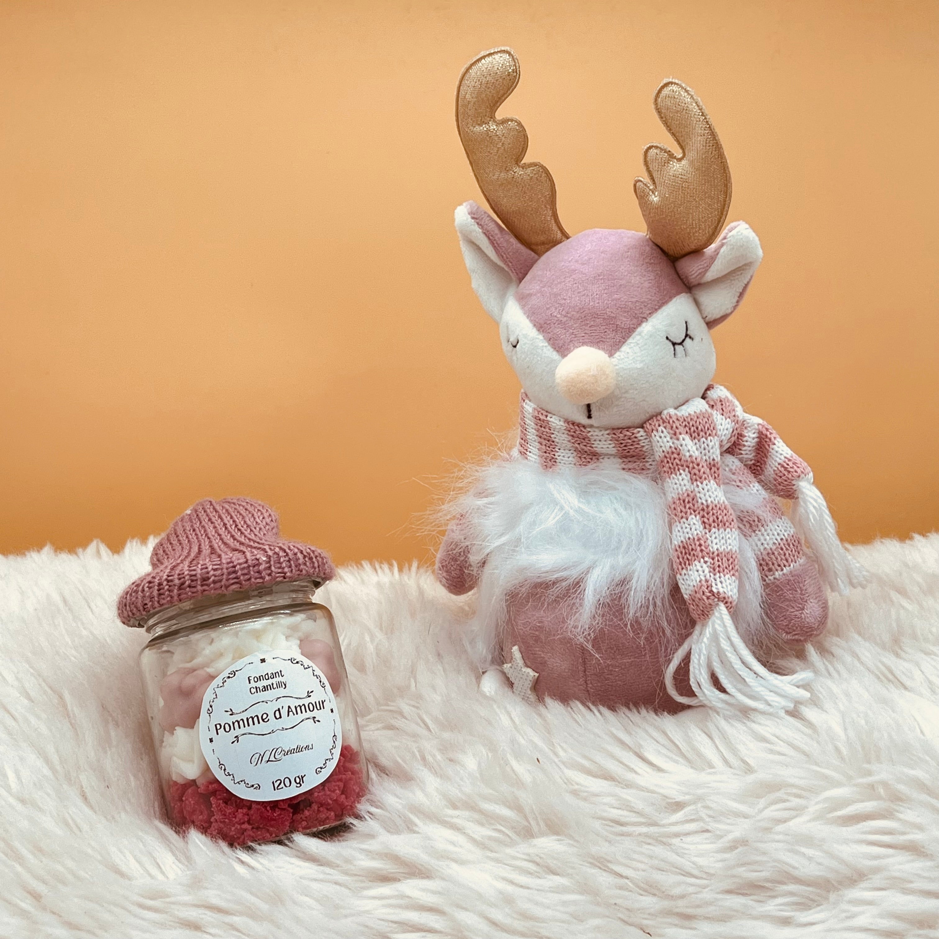 Fondants chantilly parfumés en bocal – 120 g | Édition Noël